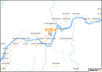 map of Mzalé