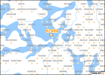 map of Mzama