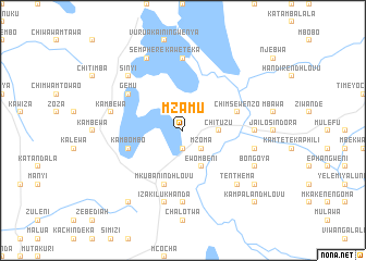 map of Mzamu