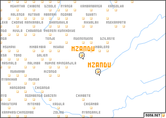 map of Mzandu