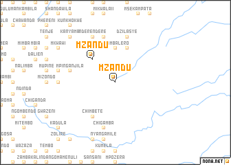 map of Mzandu