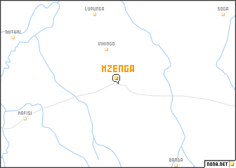 map of Mzenga