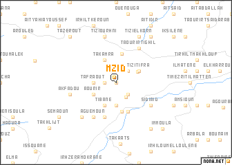 map of Mzid