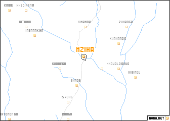 map of Mziha