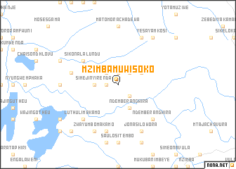 map of Mzimba Muwi Soko