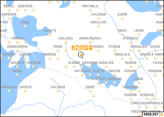 map of Mzinga