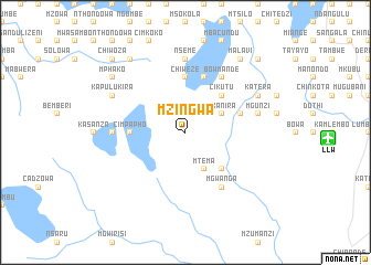 map of Mzingwa