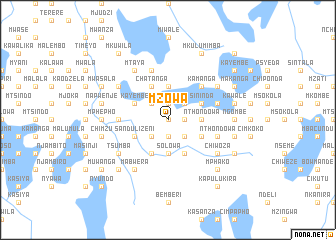 map of Mzowa