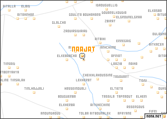 map of Naajat