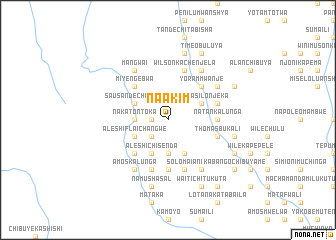 map of Na Akim