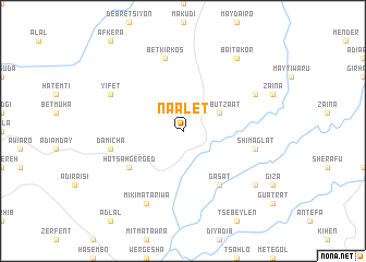 map of Naʼālet