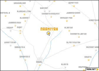 map of Na‘āmīyah