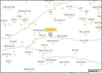 map of Nääri