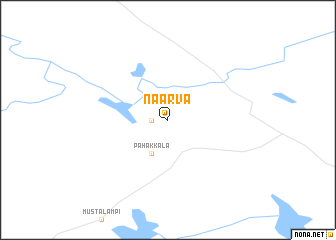 map of Naarva