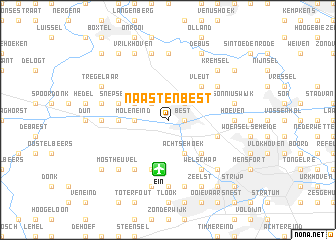 map of Naastenbest