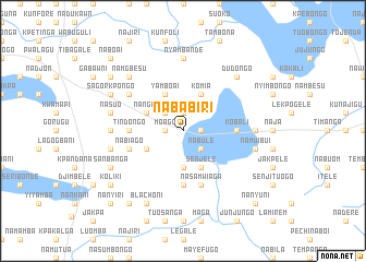 map of Nababiri