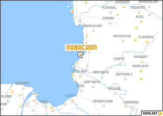 map of Nabacaan