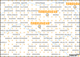 map of Nabadawewa