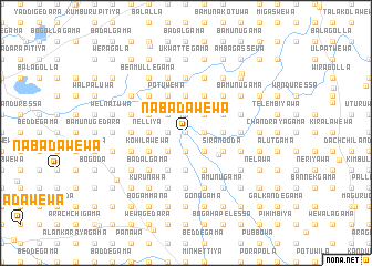 map of Nabadawewa