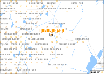 map of Nabadawewa