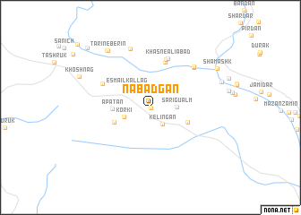 map of Nabadgān