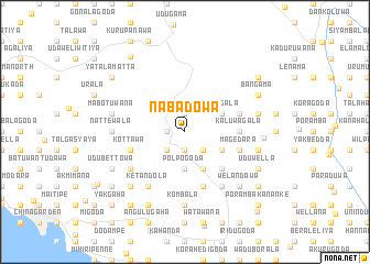 map of Nabadowa