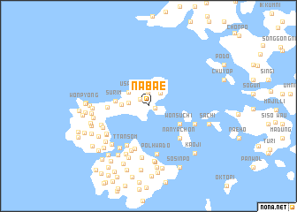 map of Nabae