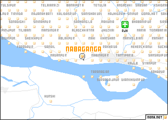 map of Nabaganga