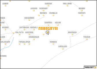 map of Nabagaya I