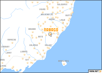 map of Nabago