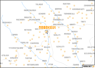map of Nabakevi