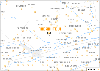 map of Nabakhtevi