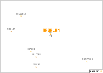 map of Nabalam