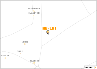 map of Nabalāt