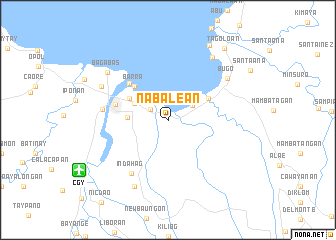map of Nabalean