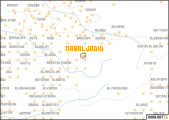 map of Nab‘ al Jadīd