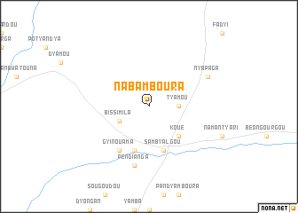 map of Nabamboura