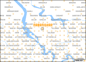 map of Nabanidhar