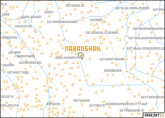 map of Naban Shāh