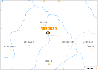 map of Nabanza