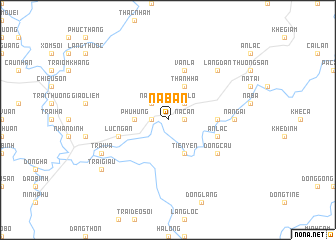 map of Nà Bán