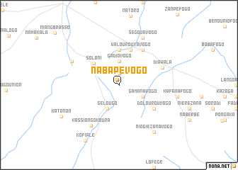 map of Nabapévogo