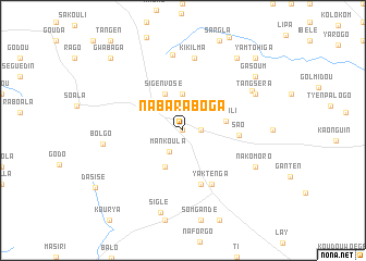 map of Nabaraboga