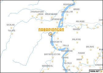 map of Nabariongan