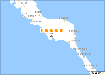 map of Nabasagan