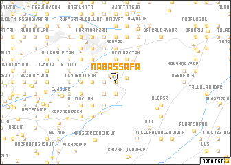 map of Nab‘ aş Şafā