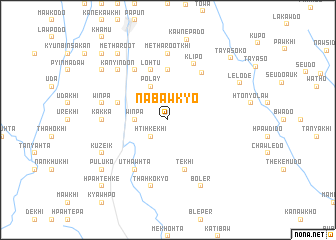 map of Nabawkyo