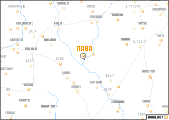 map of Naba