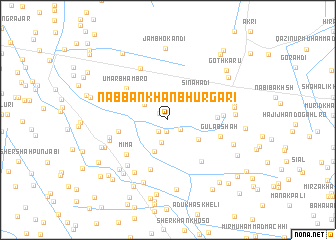 map of Nabban Khān Bhurgari