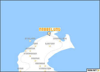 map of Nabbelund